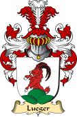 v.23 Coat of Family Arms from Germany for Lueger