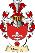 v.23 Coat of Family Arms from Germany for Muntzer