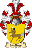 v.23 Coat of Family Arms from Germany for Mullner