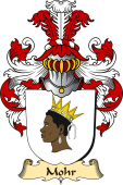 v.23 Coat of Family Arms from Germany for Mohr