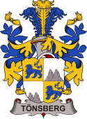 Coat of arms used by the Danish family Tönsberg