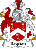 English Coat of Arms for the family Royston