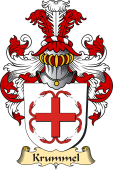 v.23 Coat of Family Arms from Germany for Krummel