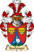 v.23 Coat of Family Arms from Germany for Stockinger