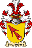 v.23 Coat of Family Arms from Germany for Stralenberg