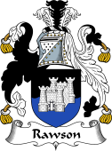 English Coat of Arms for the family Rawson