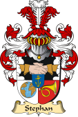 v.23 Coat of Family Arms from Germany for Stephan