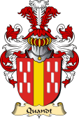 v.23 Coat of Family Arms from Germany for Quandt