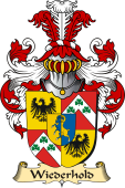 v.23 Coat of Family Arms from Germany for Wiederhold
