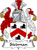 English Coat of Arms for the family Stedman