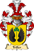 v.23 Coat of Family Arms from Germany for Triller