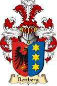 v.23 Coat of Family Arms from Germany for Rettberg