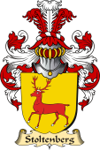 v.23 Coat of Family Arms from Germany for Stoltenberg