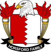 Coat of arms used by the Horsford family in the United States of America