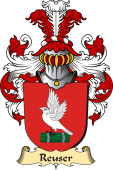 v.23 Coat of Family Arms from Germany for Reuser