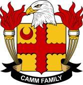 Coat of arms used by the Camm family in the United States of America