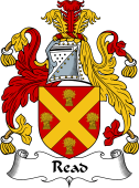 English Coat of Arms for the family Read I