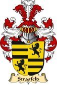v.23 Coat of Family Arms from Germany for Strasfeld