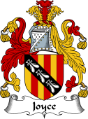 English Coat of Arms for the family Joyce