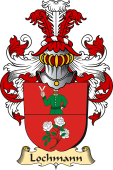 v.23 Coat of Family Arms from Germany for Lochmann