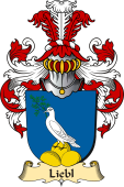 v.23 Coat of Family Arms from Germany for Liebl