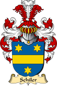 v.23 Coat of Family Arms from Germany for Schiler