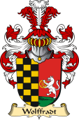 v.23 Coat of Family Arms from Germany for Wolffradt