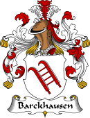German Wappen Coat of Arms for Barckhausen