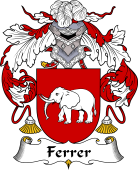 Portuguese Coat of Arms for Ferrer