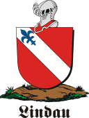 German shield on a mount for Lindau