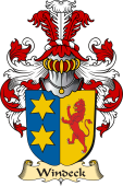 v.23 Coat of Family Arms from Germany for Windeck