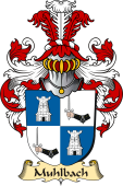v.23 Coat of Family Arms from Germany for Muhlbach