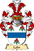 v.23 Coat of Family Arms from Germany for Lohr