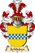 v.23 Coat of Family Arms from Germany for Schlieben