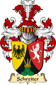 v.23 Coat of Family Arms from Germany for Schreiter
