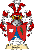 v.23 Coat of Family Arms from Germany for Rockel