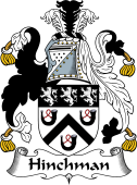 English Coat of Arms for the family Hinchman