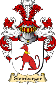 v.23 Coat of Family Arms from Germany for Steinberger