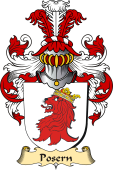 v.23 Coat of Family Arms from Germany for Posern