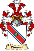v.23 Coat of Family Arms from Germany for Pimmel