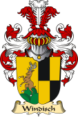 v.23 Coat of Family Arms from Germany for Windisch