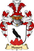 v.23 Coat of Family Arms from Germany for Hessert