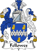 English Coat of Arms for the family Fellowes