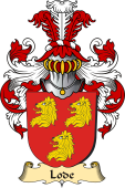 v.23 Coat of Family Arms from Germany for Lode
