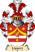 v.23 Coat of Family Arms from Germany for Lippert