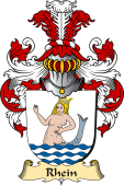 v.23 Coat of Family Arms from Germany for Rhein