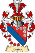 v.23 Coat of Family Arms from Germany for Kuster