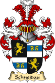 v.23 Coat of Family Arms from Germany for Schneidau