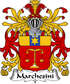 Italian Coat of Arms for Marchesini