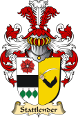 v.23 Coat of Family Arms from Germany for Stattlender